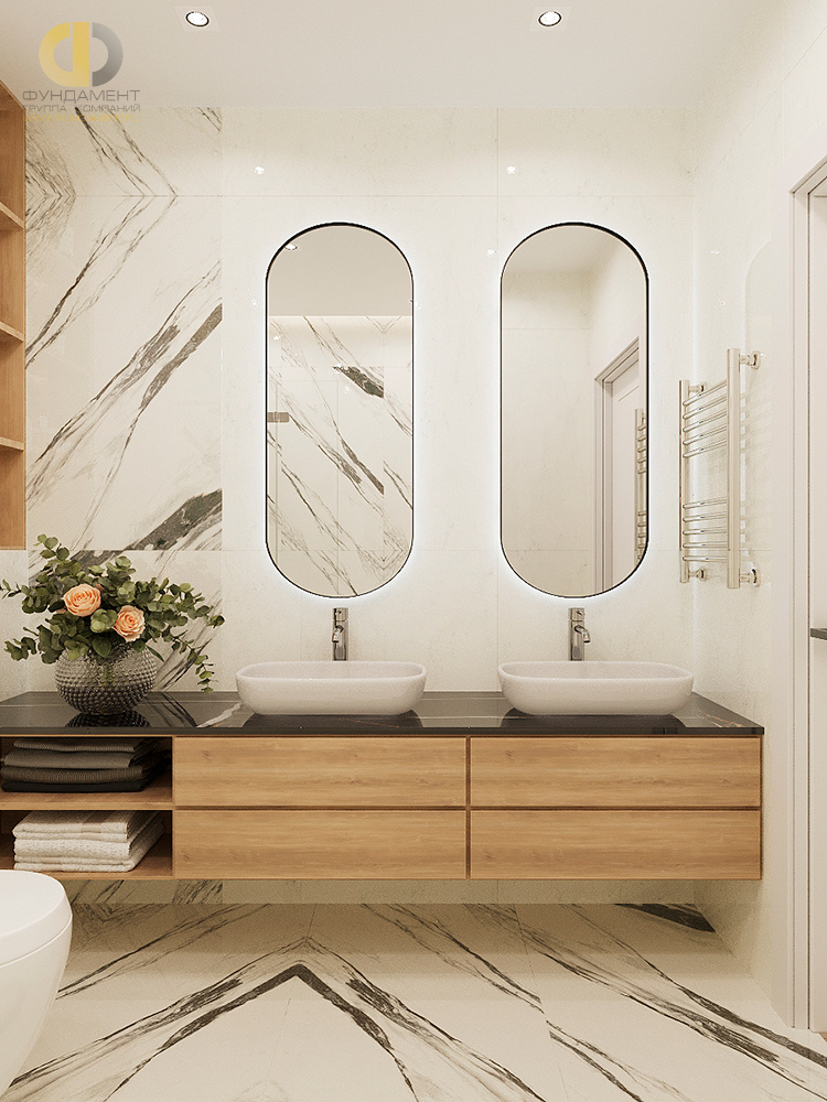 Дизайн ванной в стиле cовременном – фото 119