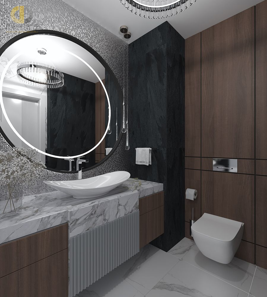 Дизайн ванной в стиле cовременном – фото 462