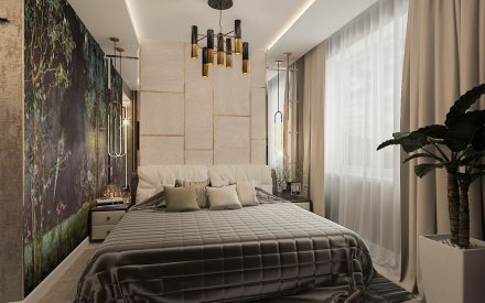 Элитный дизайн интерьера пятикомнатной квартиры в Москве