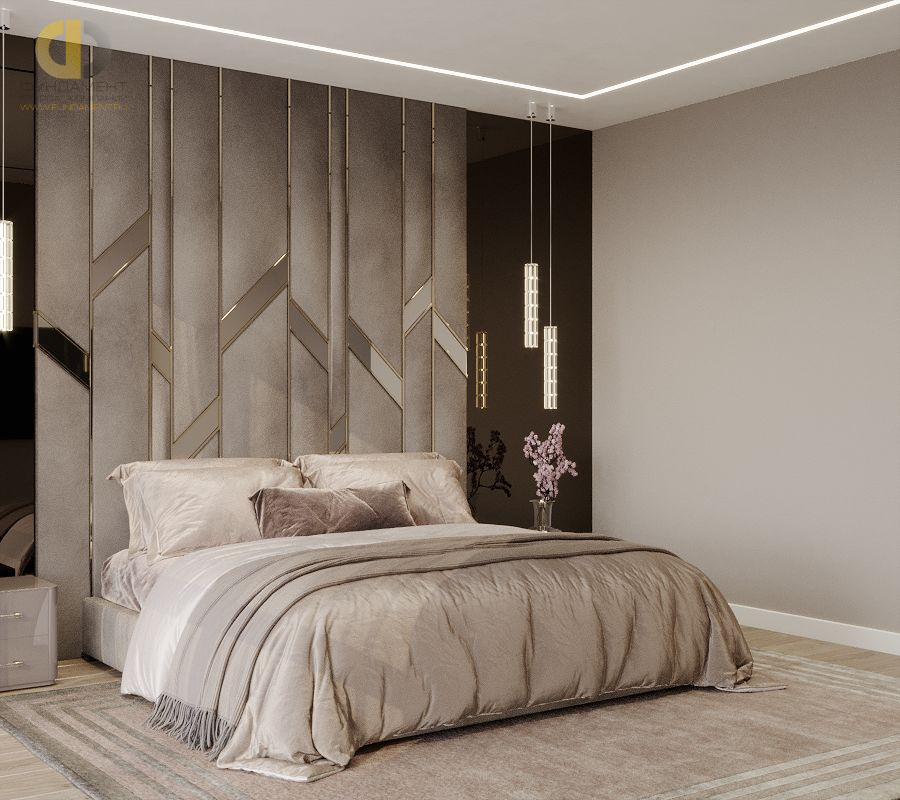 Дизайн спальни в стиле cовременном – фото 402