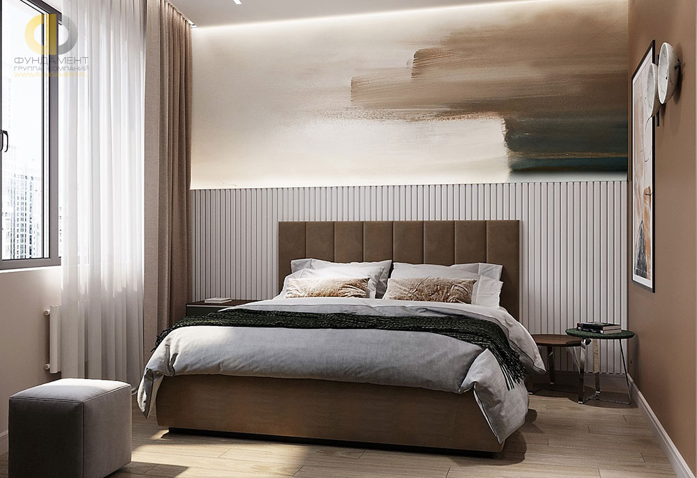 Дизайн спальни в стиле cовременном – фото 168