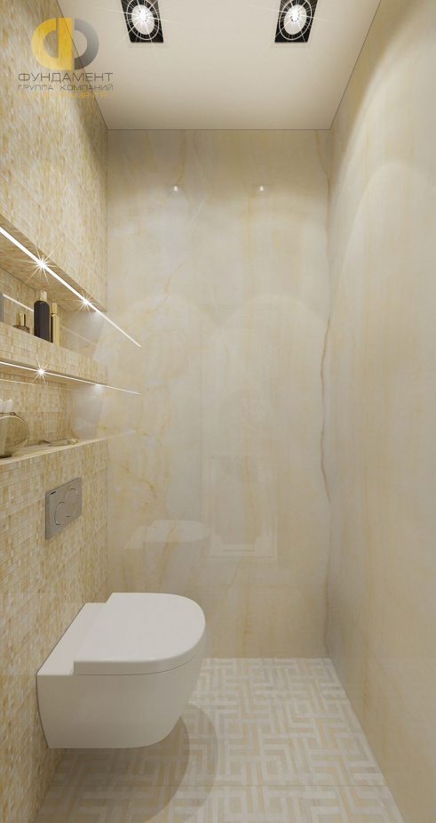 Дизайн интерьера ванной в доме 210 кв.м в стиле ар-деко32